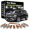 BADEYA 17Pcs LED Interior Trunk Light Kit For Mercedes Benz MB GLK Class X204 GLK220 GLK30