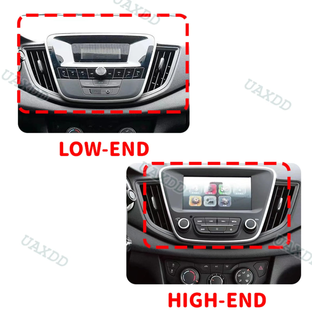 For 2016 CHEVROLET Cavalier 9INCH Car stereo radio Android frame panel fascia cable harnes