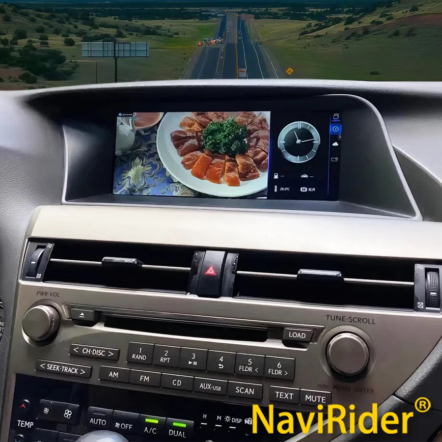 For LEXUS RX RX270 RX350 2009-2015 Multimedia Video Player Android Touch Screen Car Radio