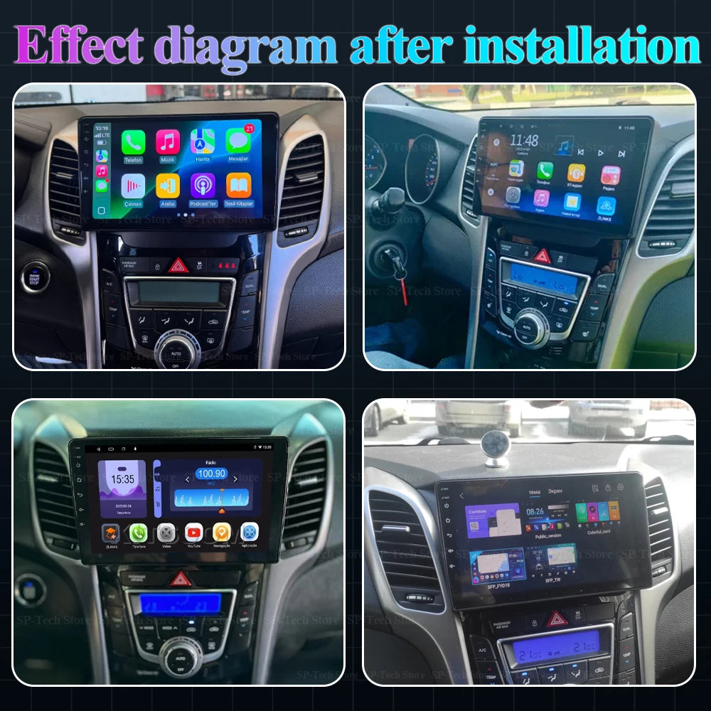 Car Multimedia Video Player For Hyundai I30 Grand Elantra Grant 2011 2012 2013 2014 2015 2 | AUTOKITSHOP