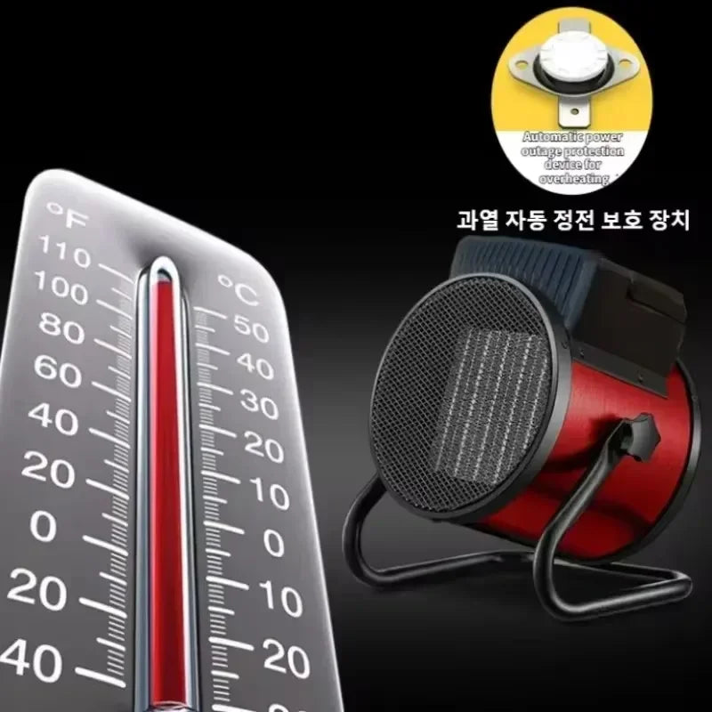 Portable Ceramic Electric Space Heater Thermostat Air Warmer Radiator Room Fast Heat Auto Shut-O - Automotive LED Light
