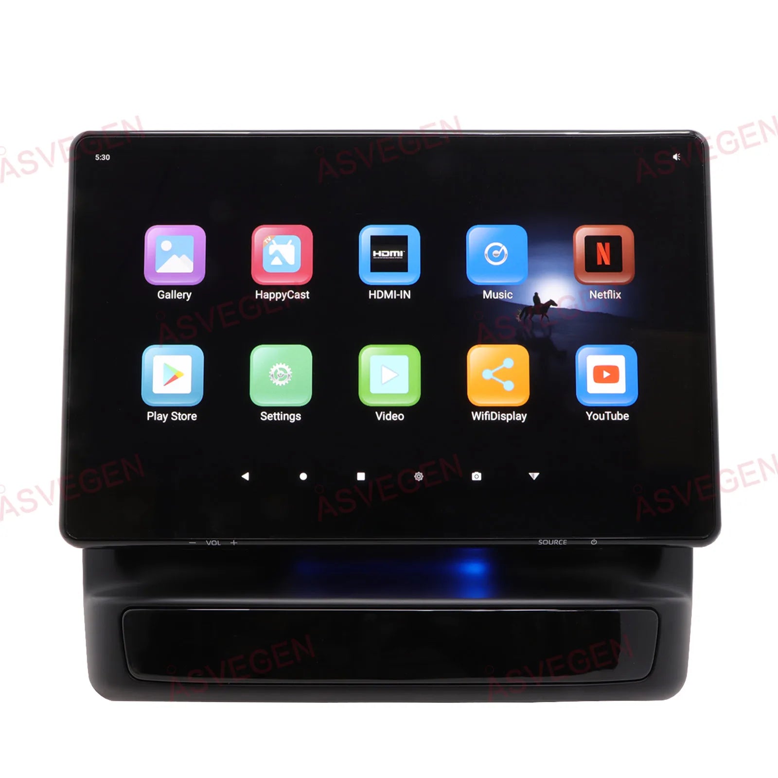 14" Android 16 Headrest Monitor For Toyota Land Cruiser LC300 Prado Lexus LX600 8G 128G 4G