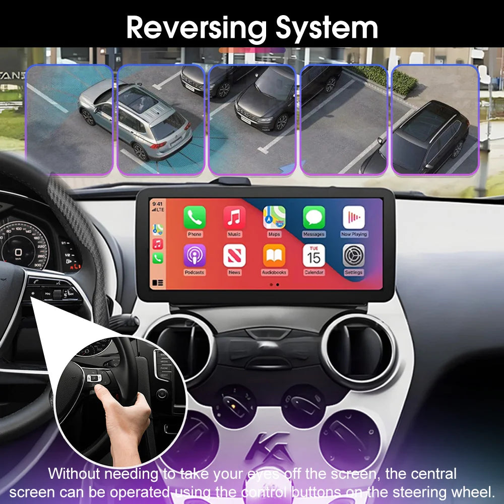 9.7 Inch Android 16For Ford Ka K2 2008 2009-2014 Car Radio 5g Wireless Carplay Stereo Mult | AUTOKITSHOP