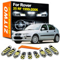 ZITWO 7Pcs For Rover 25 RF 1999 2000 2001 2002 2003 2004 2005 2006 LED Interior Map Dome Reading - Canbus LED Car Light