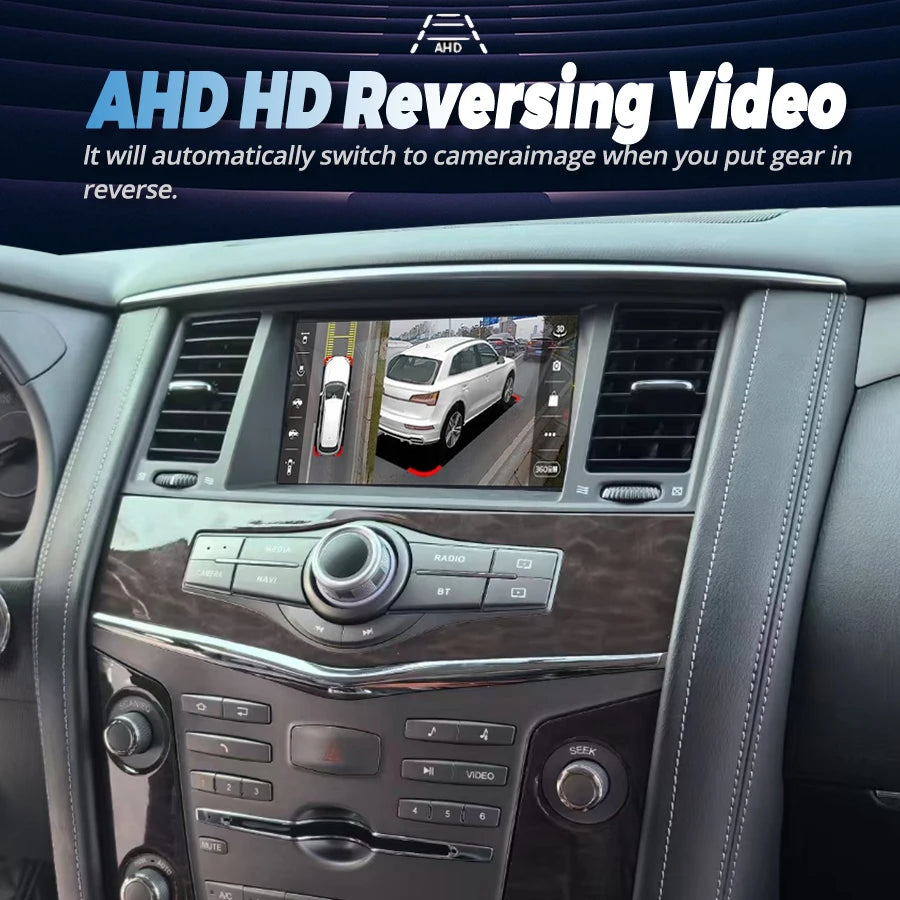 8" Qled Screen 256GB Android 13 Car Radio Multimedia Player For Infiniti Qx80 Qx56 For Nis