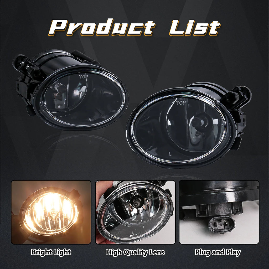 For BMW E39 M5 2001 2002 2003 E46 3 Series M3 2002 2003 2004 2005 2006 Fog Lights Headligh | AUTOKITSHOP