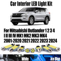 LED Interior Light Kit for Mitsubishi Outlander 1 2 3 4 I II III IV MK1 MK2 MK3 MK4 2001- 2023 - Canbus Dome Map Door...