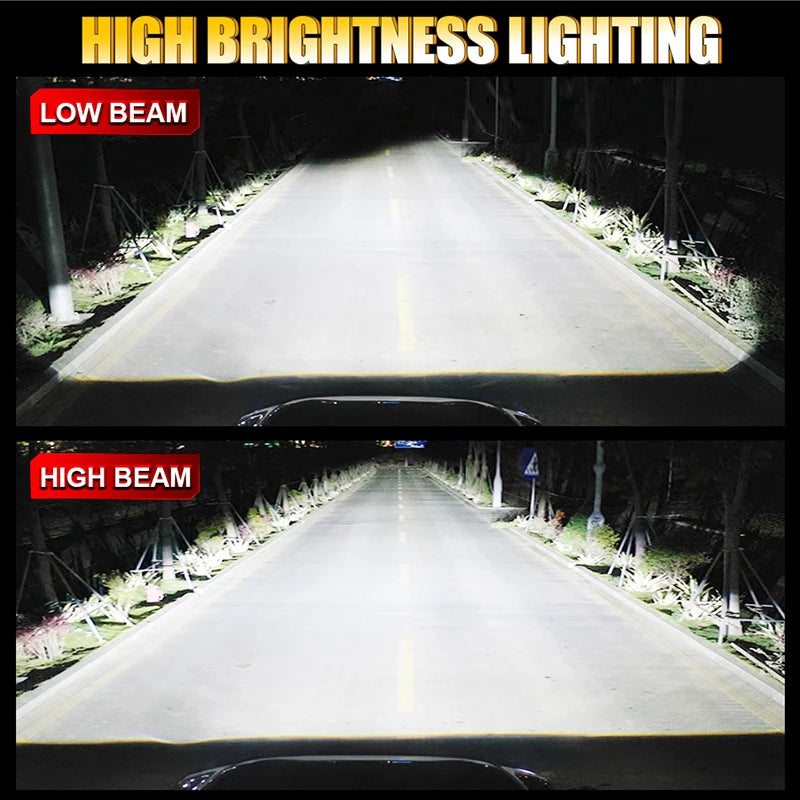 7200000LM 6200W H7 Led 360 H1 HB3 HB4 9012 HIR2 Led H11 H8 H9 9006 9005 Car Headlight Bulb