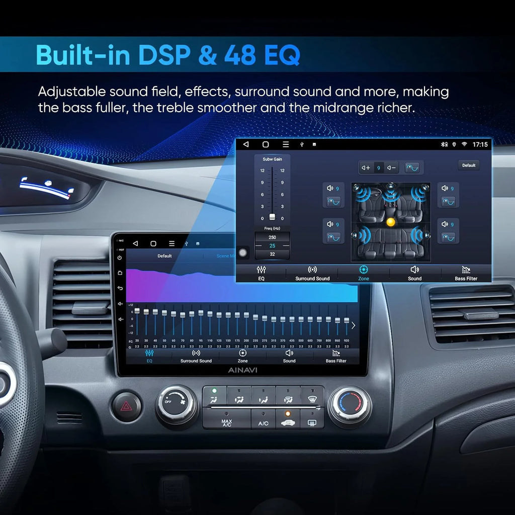 Android 16 Carplay Car Radio WiFi+4G BT DSP For Renault Clio 3 CLIO 3 2005 2006 2007 - 201