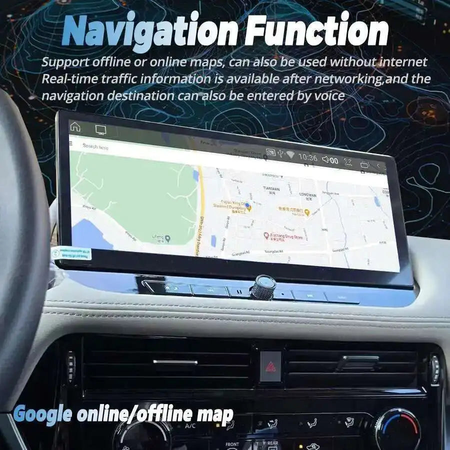 Android Car GPS Navigation Multimedia video Player For Nissan X-trail X trail 2021-2025 12