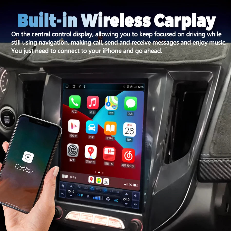 For Mitsubishi Lancer 2017-2022 10.4inch Android 13 Touch Screen CarPlay Car Multimedia Au | AUTOKITSHOP