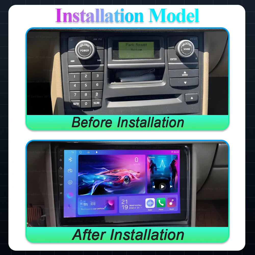 Android 16 For Volvo Xc90 2004-2014 Car Radio Wireless Carplay Multimedia Video Player Uni | AUTOKITSHOP