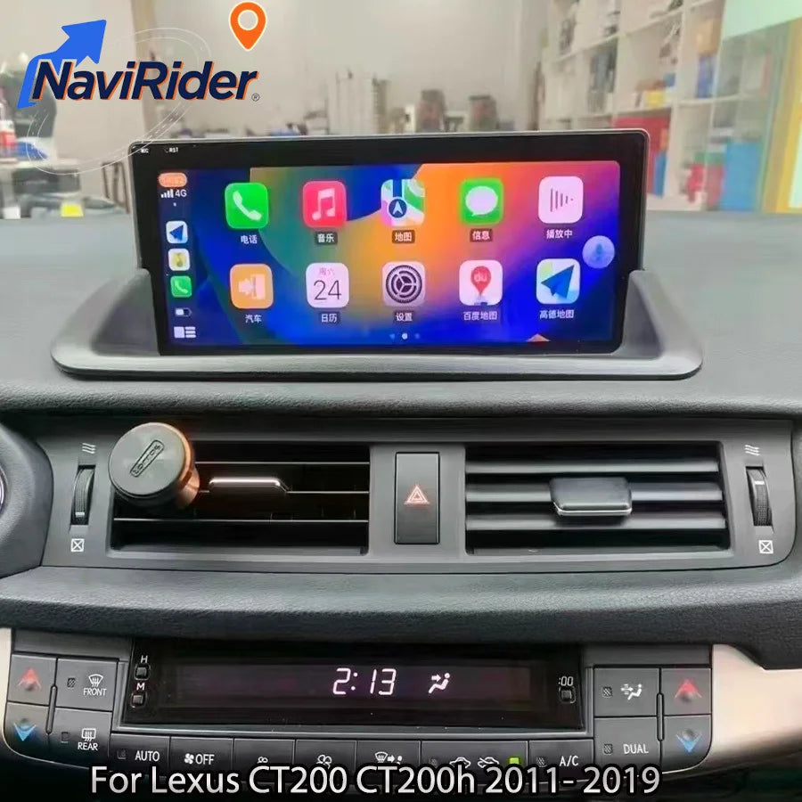 10.25'' Android Carplay For Lexus CT200 CT200h 2011-2019 Autoradio Stereo CarPlay Multimed