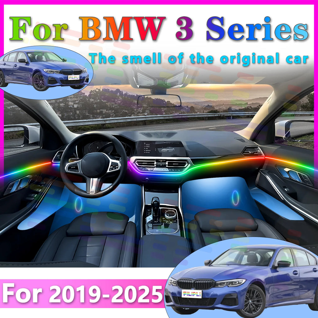 RGB - Ambient Light - for BMW G20 - App Control - Car Interior Lighting | AUTOKITSHOP