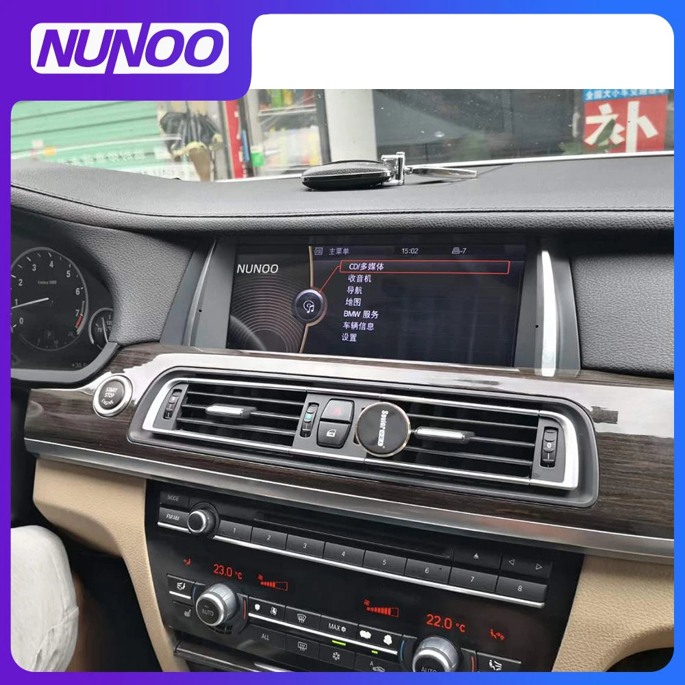 For BMW 7 Series F01 F02 F03 F04 2009-2016 Android Auto Wireless Carplay Radio 4G LET 5G W