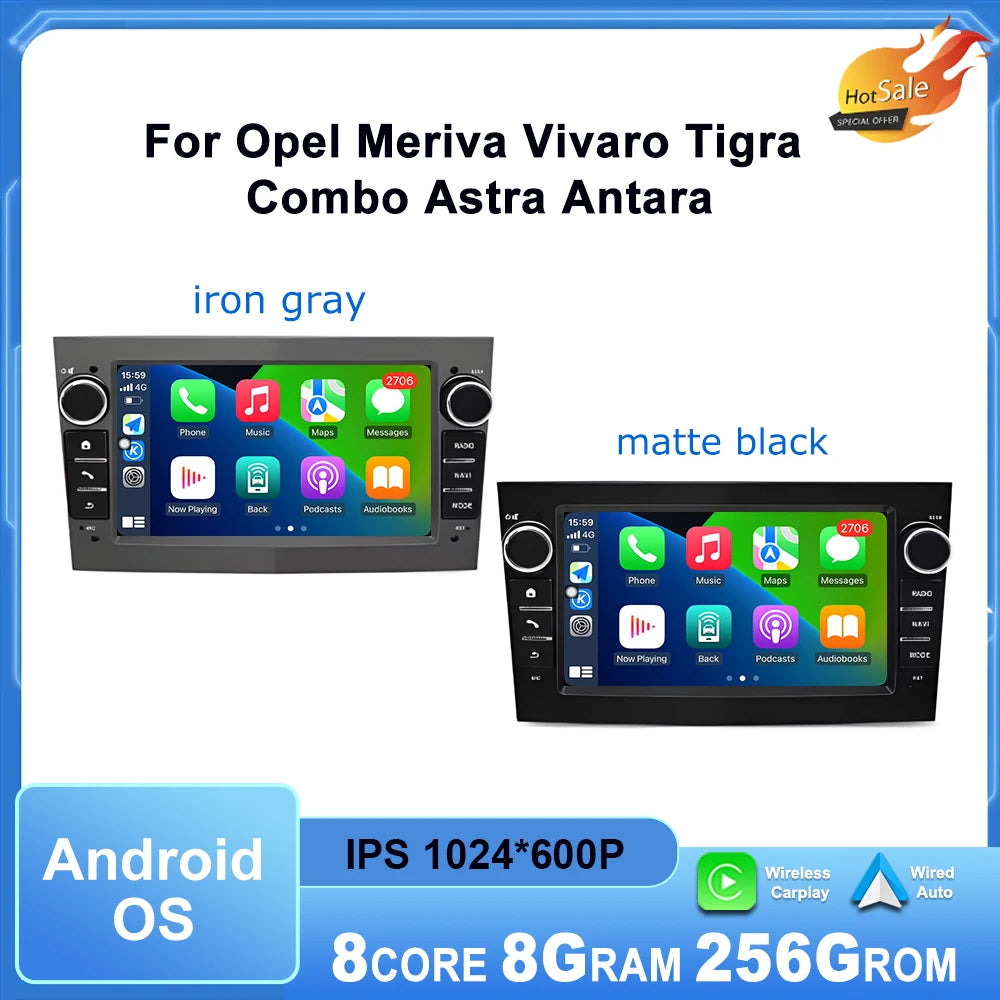 Android OS System for Opel Meriva Vivaro Tigra Combo Astra Antara Car Radio Multimedia Tou