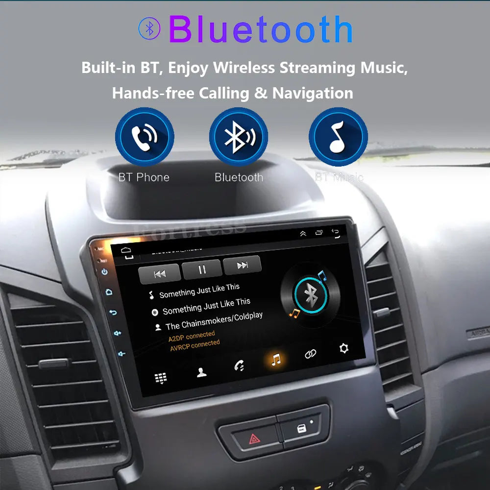 9 lnch Android 16 For Ford RANGER F-250 2011-2014 Car Radio player Video Multimedia Naviga