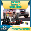 2/6Pcs 30000LM Headlight Canbus Car Turbo 4Side Chip LED Bulbs 12V Fog Light Plug and Play