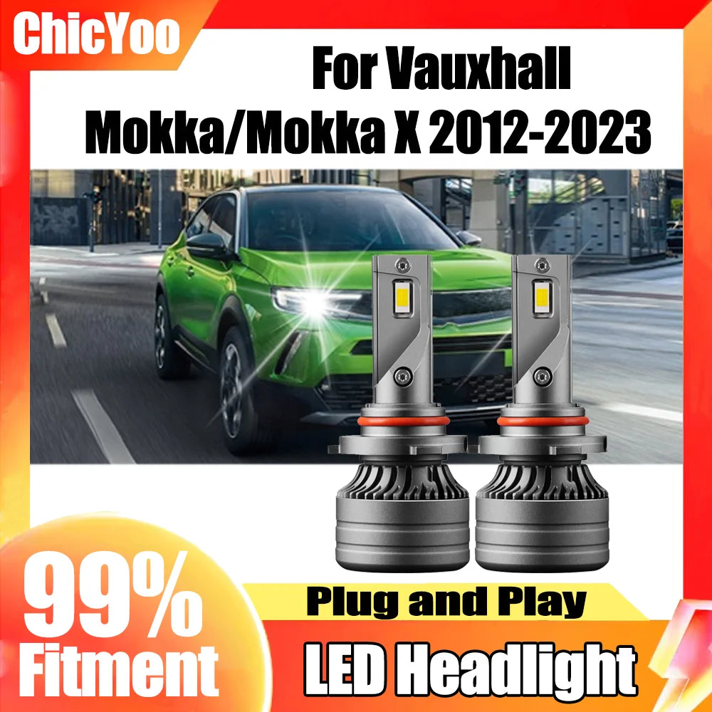 Canbus No Error 9005 LED Car Headlights 120W 28000LM 6000K White Auto Headlamps 12V For Va