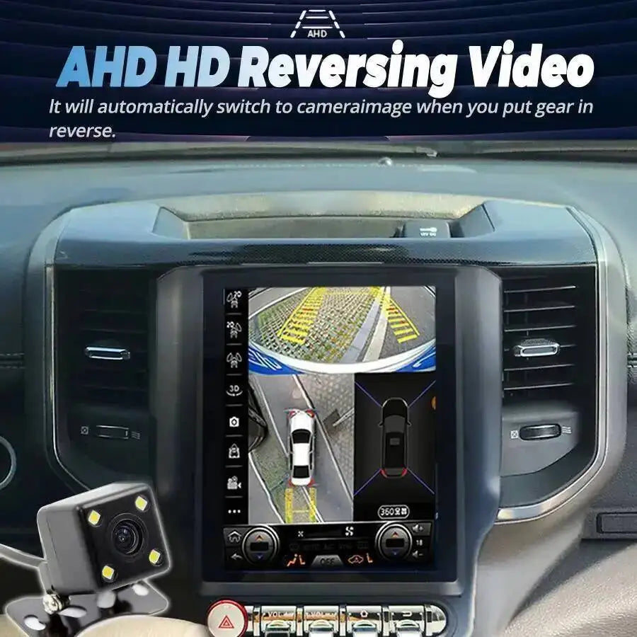 256GB Screen Navigation GPS For Dodge Ram 2019 Radio Navi Stereo Multimedia Video Player G