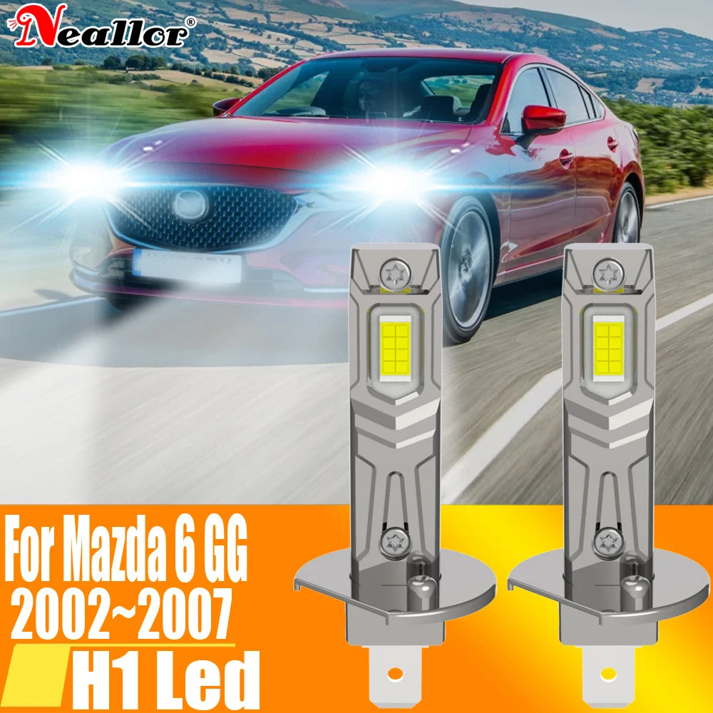 H1 Led Light Canbus Bulb Car Headlight High Power Auto Fog Diode Moto Driving Running Lamp