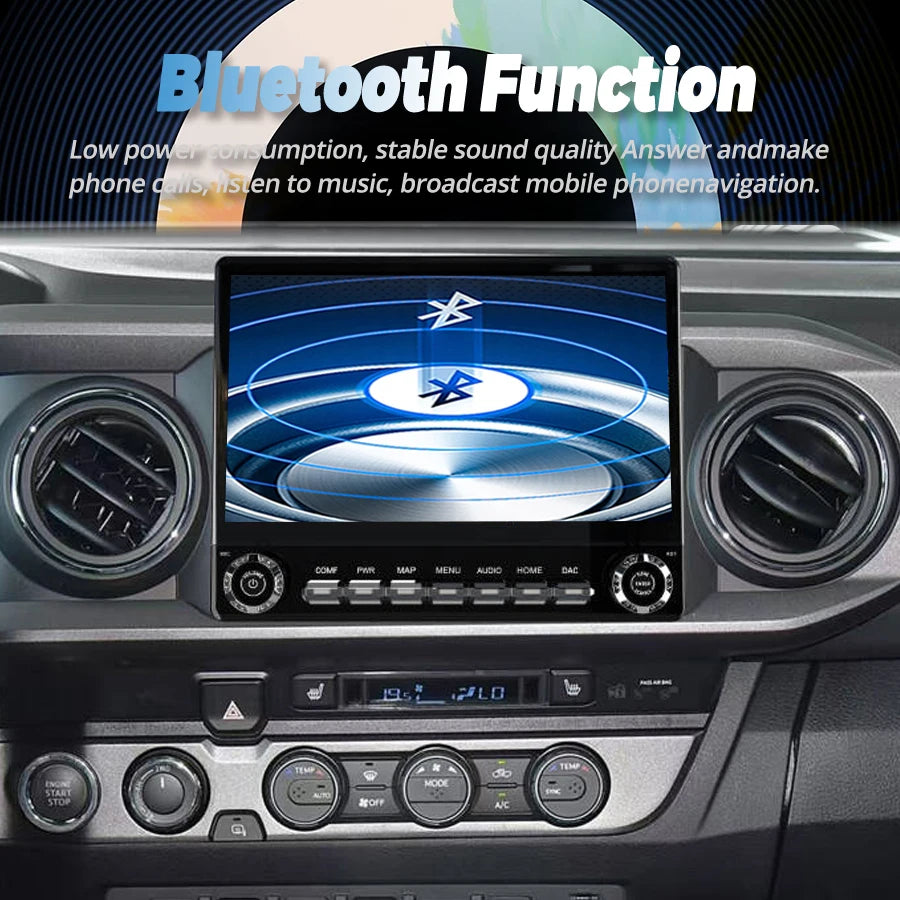 11.2inch Android Screen For Toyota Tacoma 2014-2022 Carplay Car GPS Multimedia Video Playe