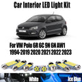 LED Interior Light Kit for VW Polo 6R 6C 9N 6N AW1 1994- 2019 - Canbus Dome Map Door Trunk Bulbs | AUTOKITSHOP