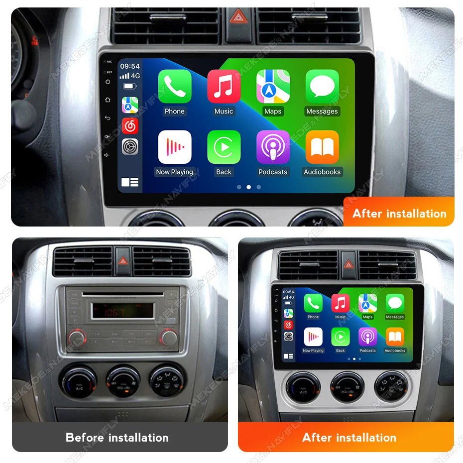 9inch Android 2DIN Car Radio for Suzuki Liana 2004-2008 Wireless Carplay Auto GPS Navigati | AUTOKITSHOP