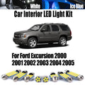 14-Piece LED Interior Light Kit for Ford Excursion 2000- 2005 - Canbus Dome Map Door Trunk Bulbs | AUTOKITSHOP