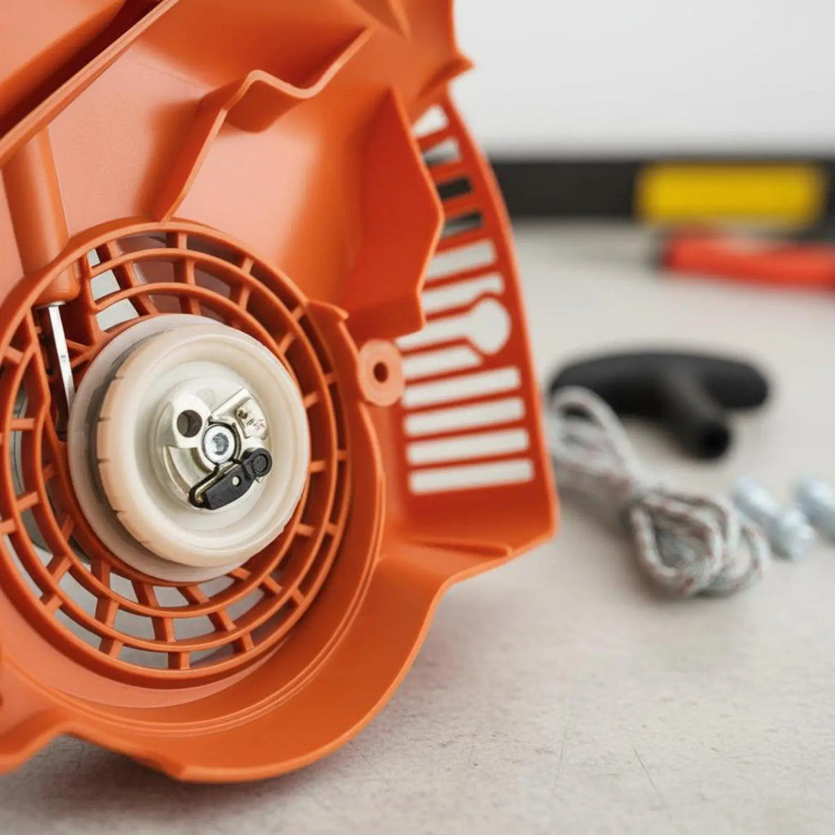 Blower Starter Pull Start Assembly Wear Resistant Engine Part for BG50 Garden Maintenance - Automotive LED Light