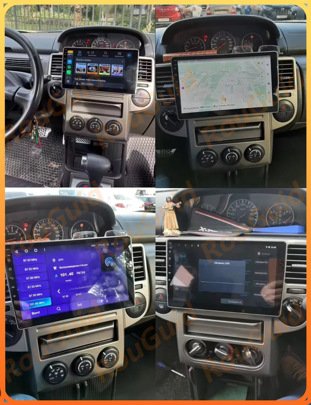 Android 16 Carplay For NISSAN X-TRAIL Xtrail 2003 2004 2005 - 2007 Car Radio Auto BT 5G Wi | AUTOKITSHOP