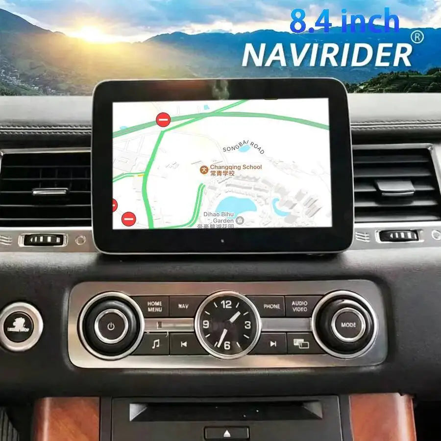 8.4" QLED Touch Screen Android Car Radio GPS CarPlay Bluetooth Multimedia Player For Land