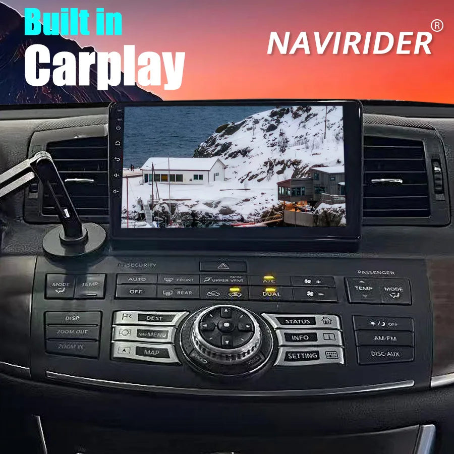 Android 15 Car Radio For Infiniti M35 2007-2010 Wireless Carplay GPS Navi Multimedia Playe | AUTOKITSHOP