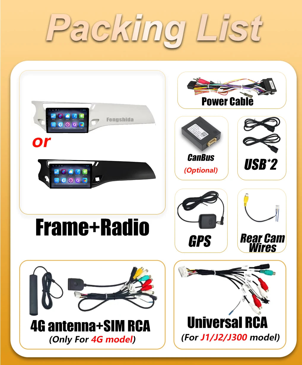 Android 16 Car Radio For Citroen C3 DS3 2010 2011 2012 2013 2014 2015 2016 Carplay Multime | AUTOKITSHOP