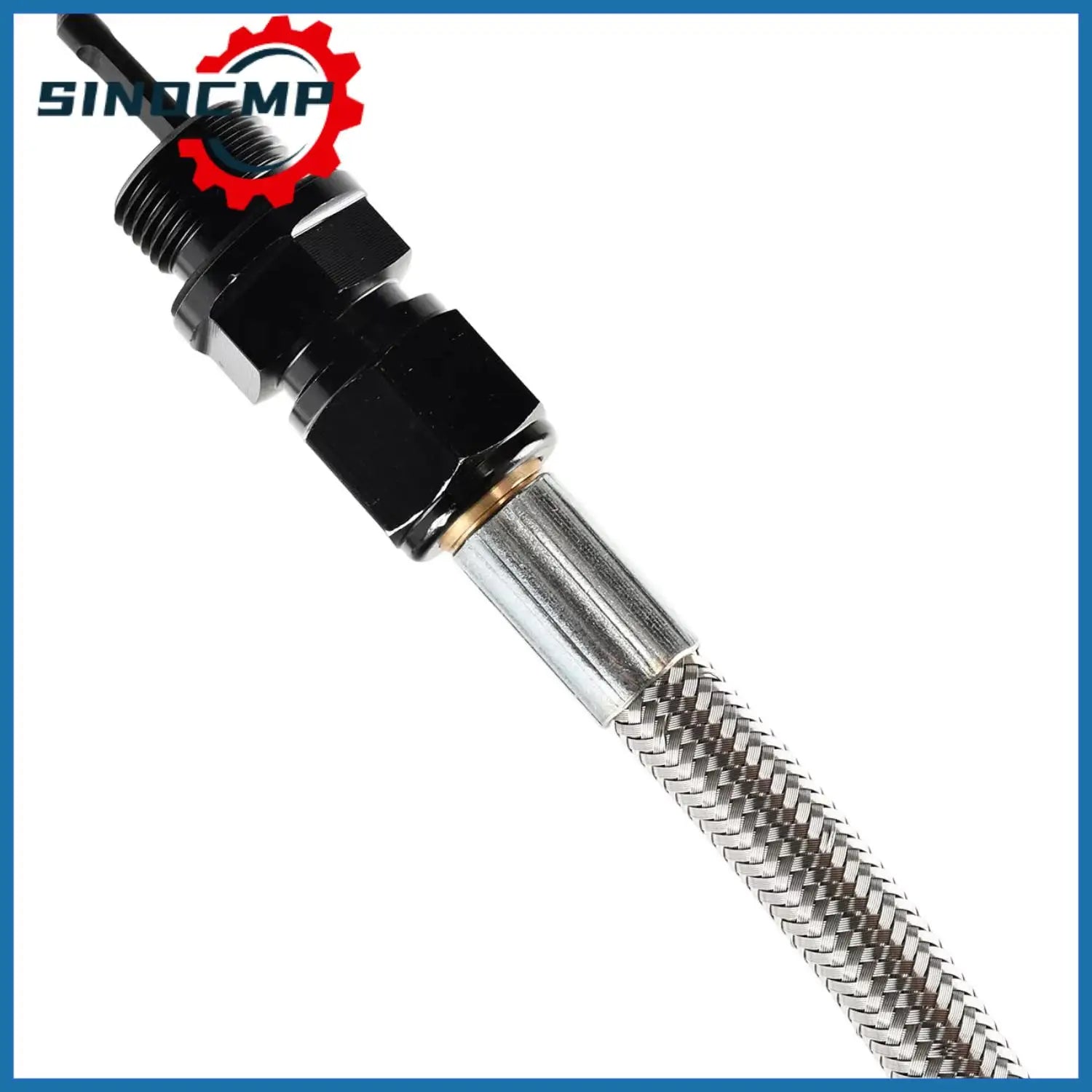 Braided Stainless Steel 22200 Automatic Transmission Dipstick 2010-19 F-150 Cars Transmiss