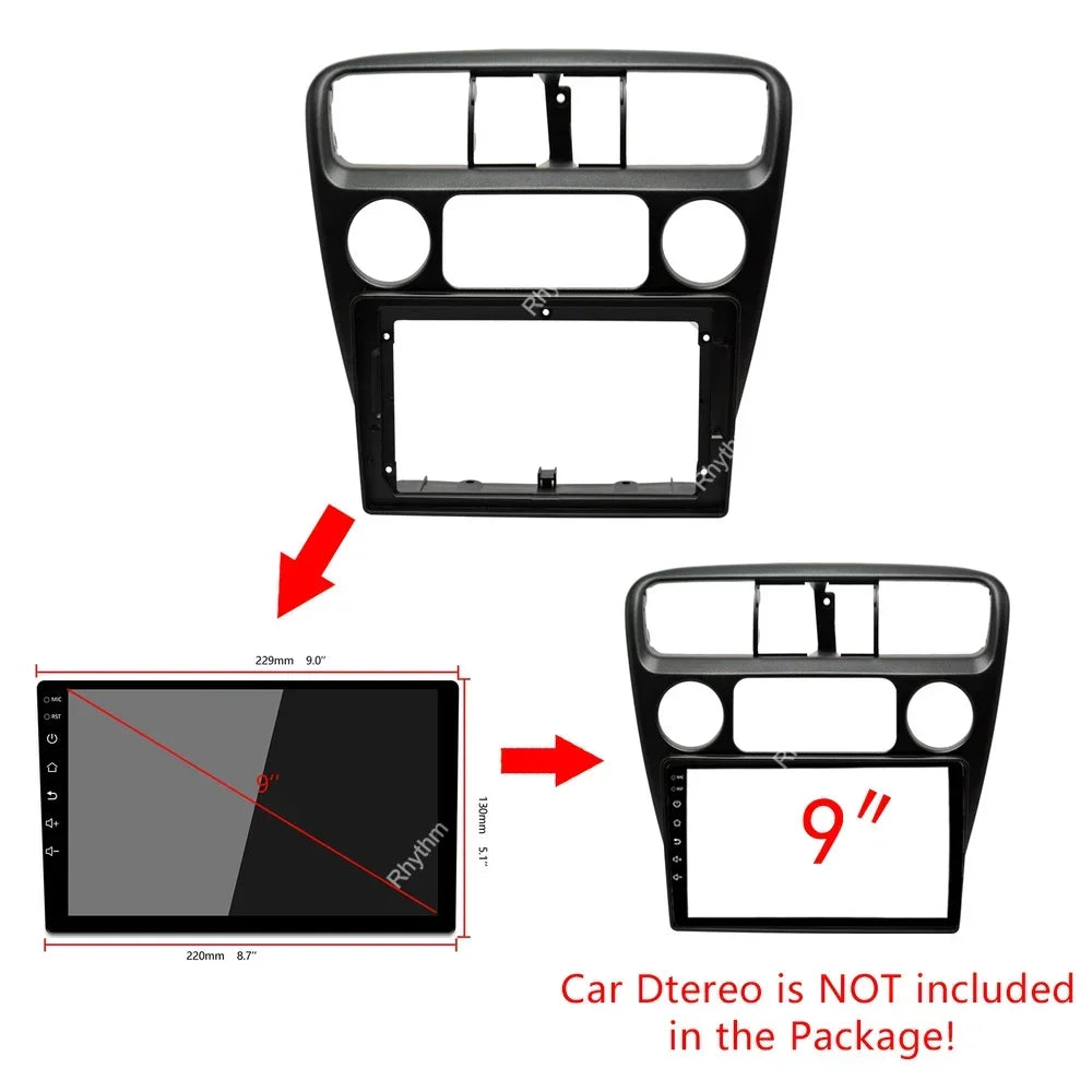 9 inch Car Frame for HONDA ACCORD 1998 1999 2000 2001 2002 2003 Dashboard Accessories Refi | AUTOKITSHOP