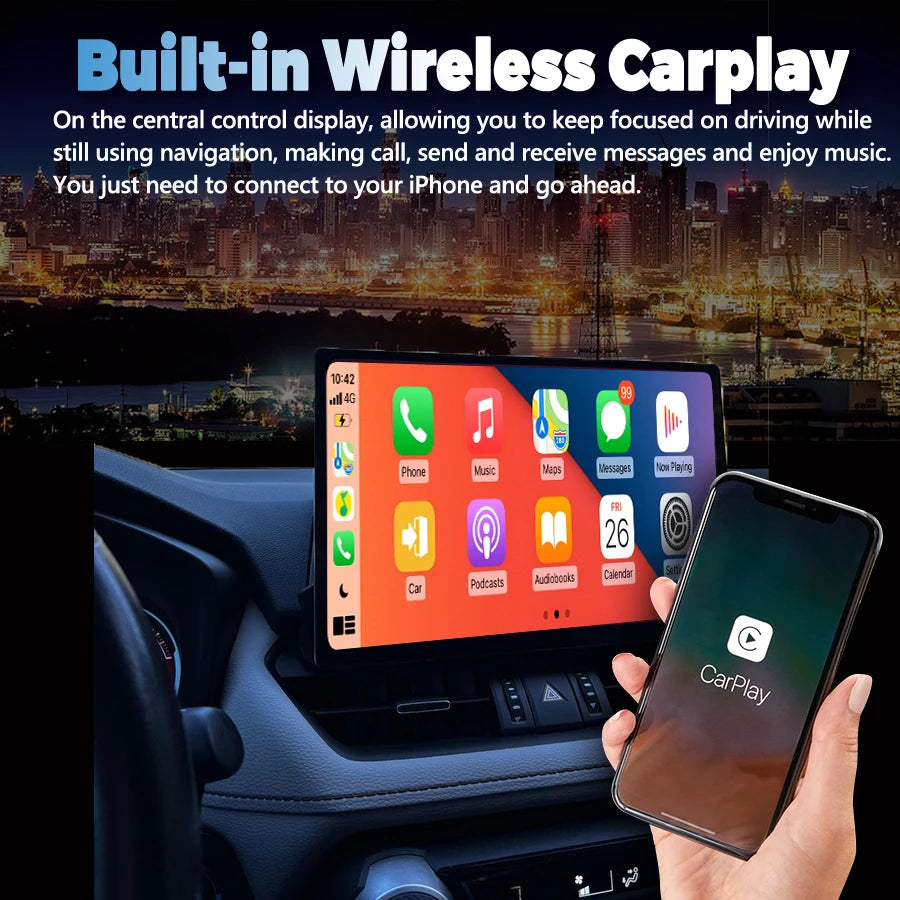 12.5inch Android For Toyota Rav4 RAV-4 Rav 4 XA50 2018-2022 Multimedia Video Player Stereo