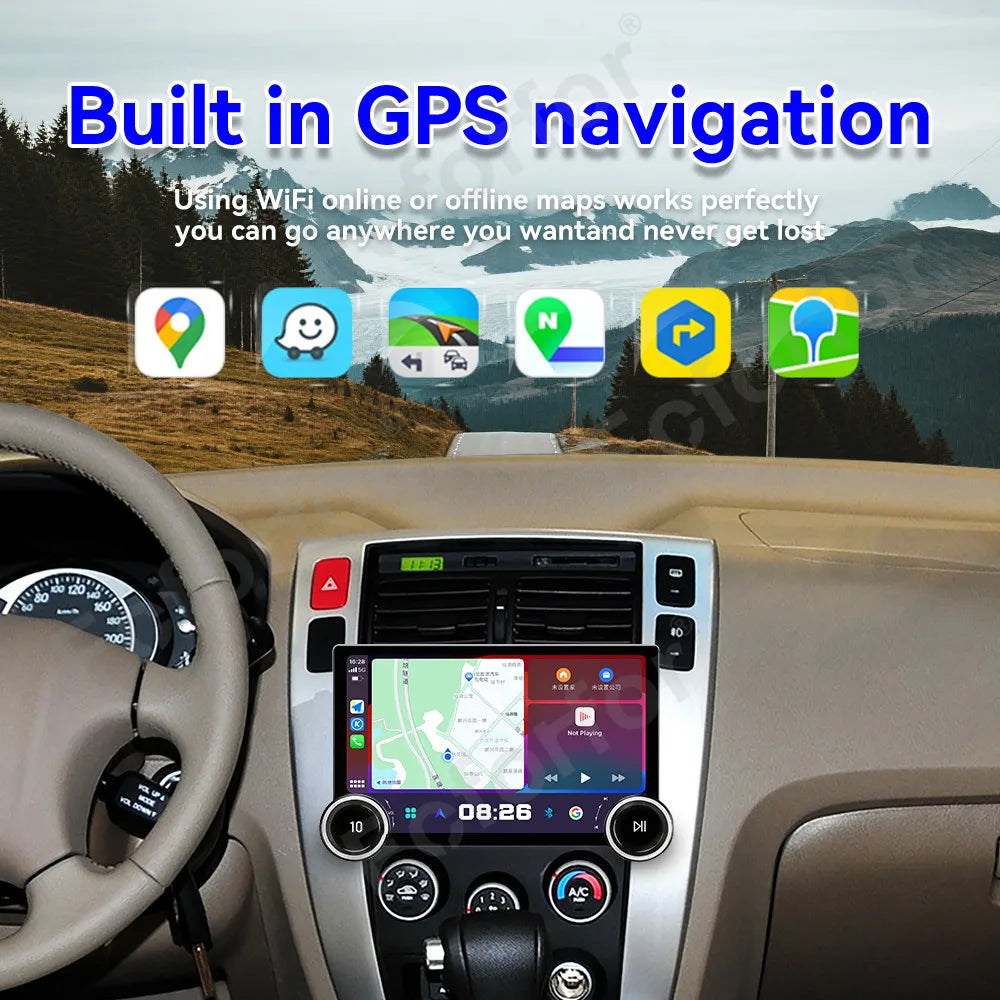 Elite Upgrade Android 15 Advanced 11.5 Inch HD Touch GPS Multimedia Player Wireless CarPla