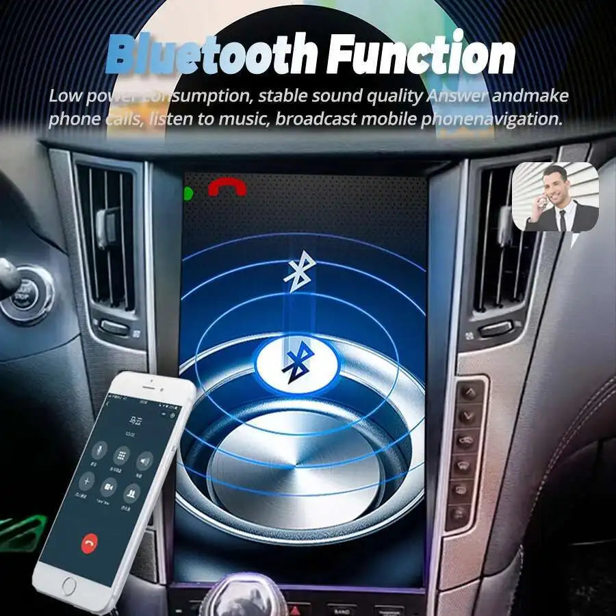 Car Radio For Infiniti Q50 Q50l Q50s Q60 2014-2020 GPS Navigation Multimedia Video Stereo  | AUTOKITSHOP