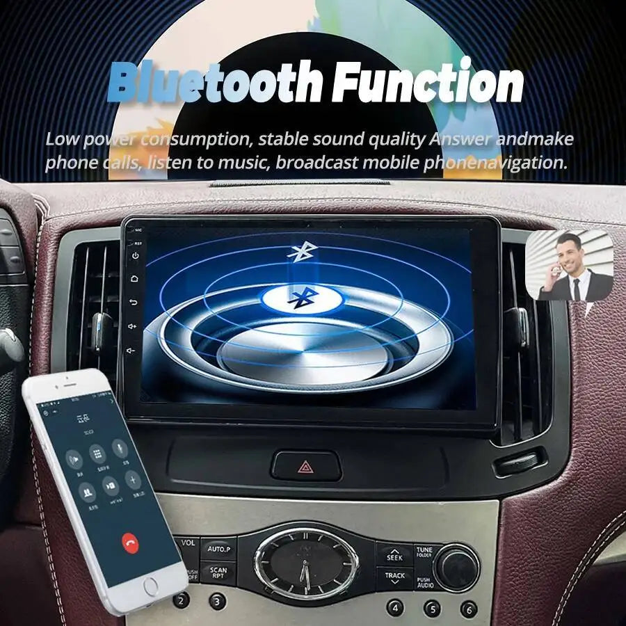 Android Auto CarPlay GPS Navigation 9inch For Infiniti G25 G35 G37 2004-2013 Stereo Video  | AUTOKITSHOP