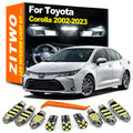 AutoKitShop LED Interior Dome Map Reading Trunk Light Bulb Kit For Toyota Corolla 2002 for Toyota Corolla 2002-2016 - Canbus L