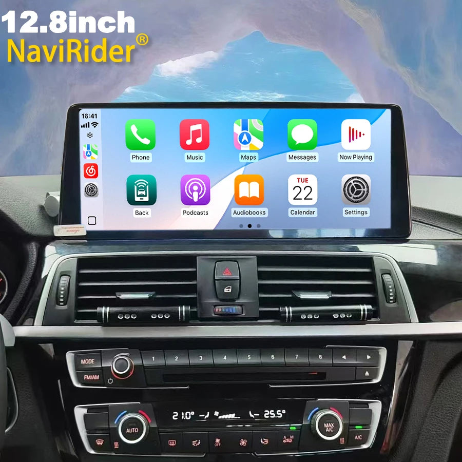 12.8" Android Car Radio Screen For For BMW 3 series 4 series 2018 AUTO Stereo Multimedia V
