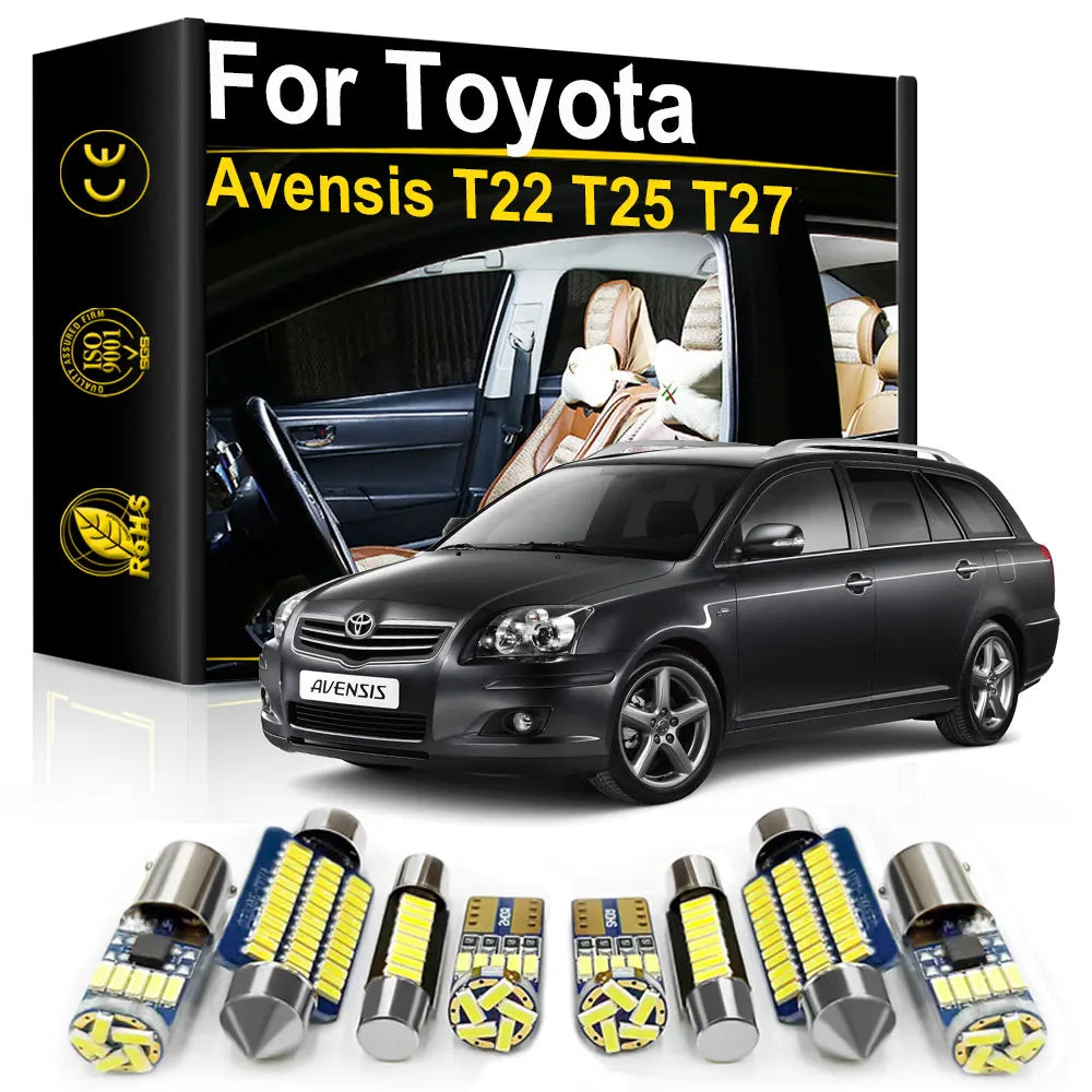 LED Interior Light Kit for Toyota Avensis T25 T27 T22 - Canbus Error-Free Bulbs | AUTOKITSHOP