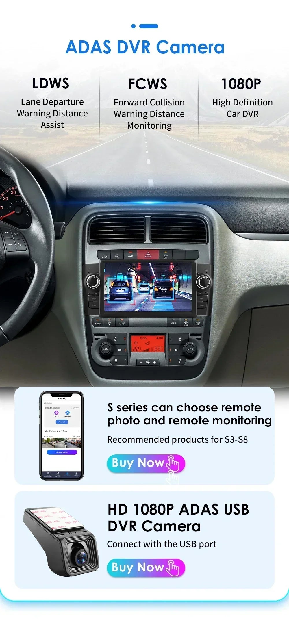 Carplay Android 12 Car Radio For FIAT Grande Punto Linea 2007-2012 Multimedia Video Player