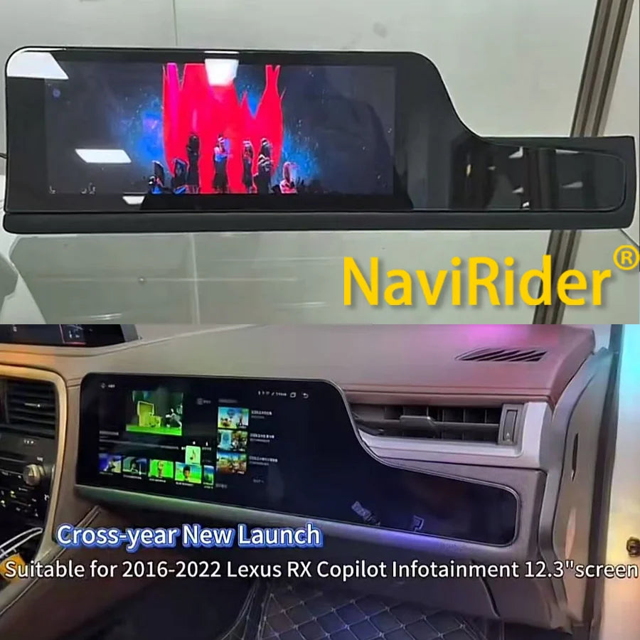 Upgraded 12.3" Copilot Smart Screen For Lexus RX RX300 RX350 RX200t Rx450h 2016-2022 Carpl | AUTOKITSHOP