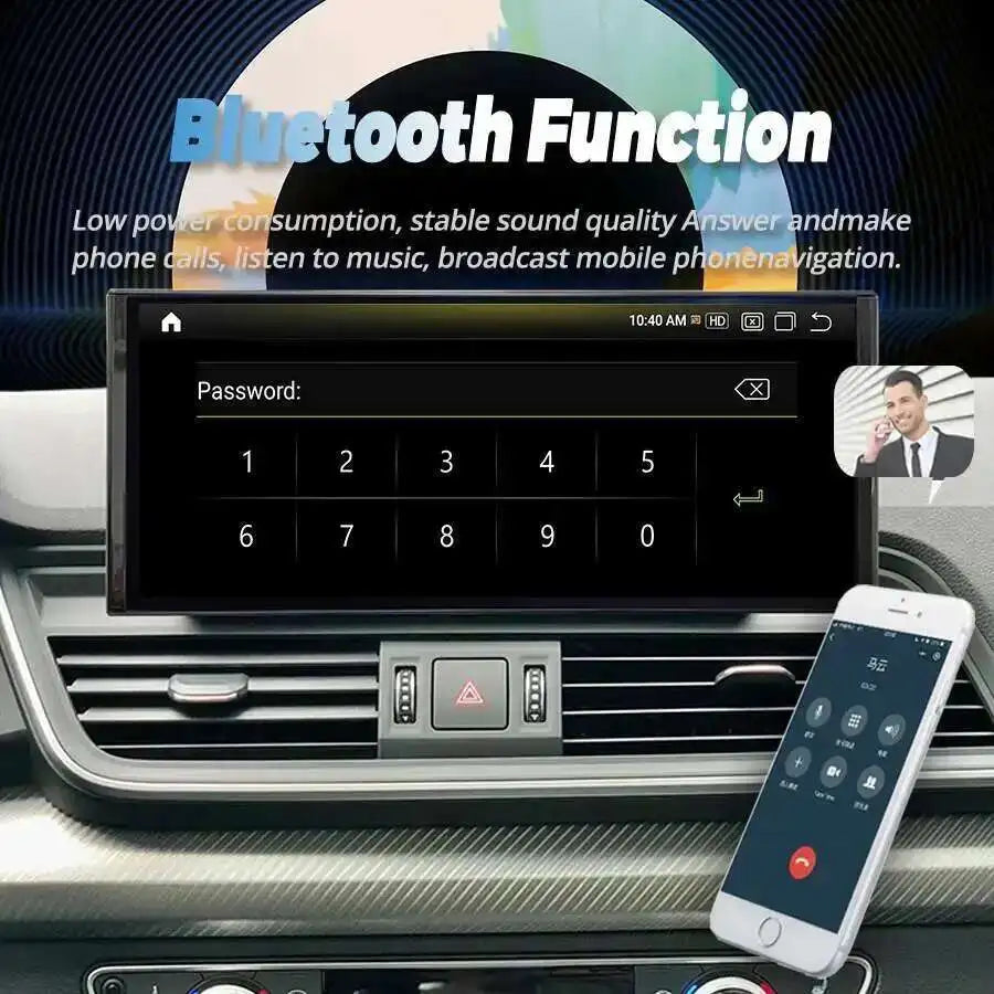 12.3inch For Audi Q5 Q5L SQ5 2017 2018 2019 2020 Qualcomm Carplay Navigation Car Multimedi