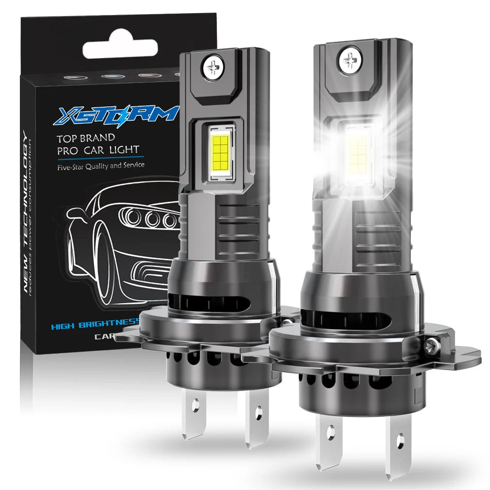H7 LED Light Blubs 25000LM 80W LED Headlight Canbus Auto Fog Lamp Signal Light 6500K CSP D