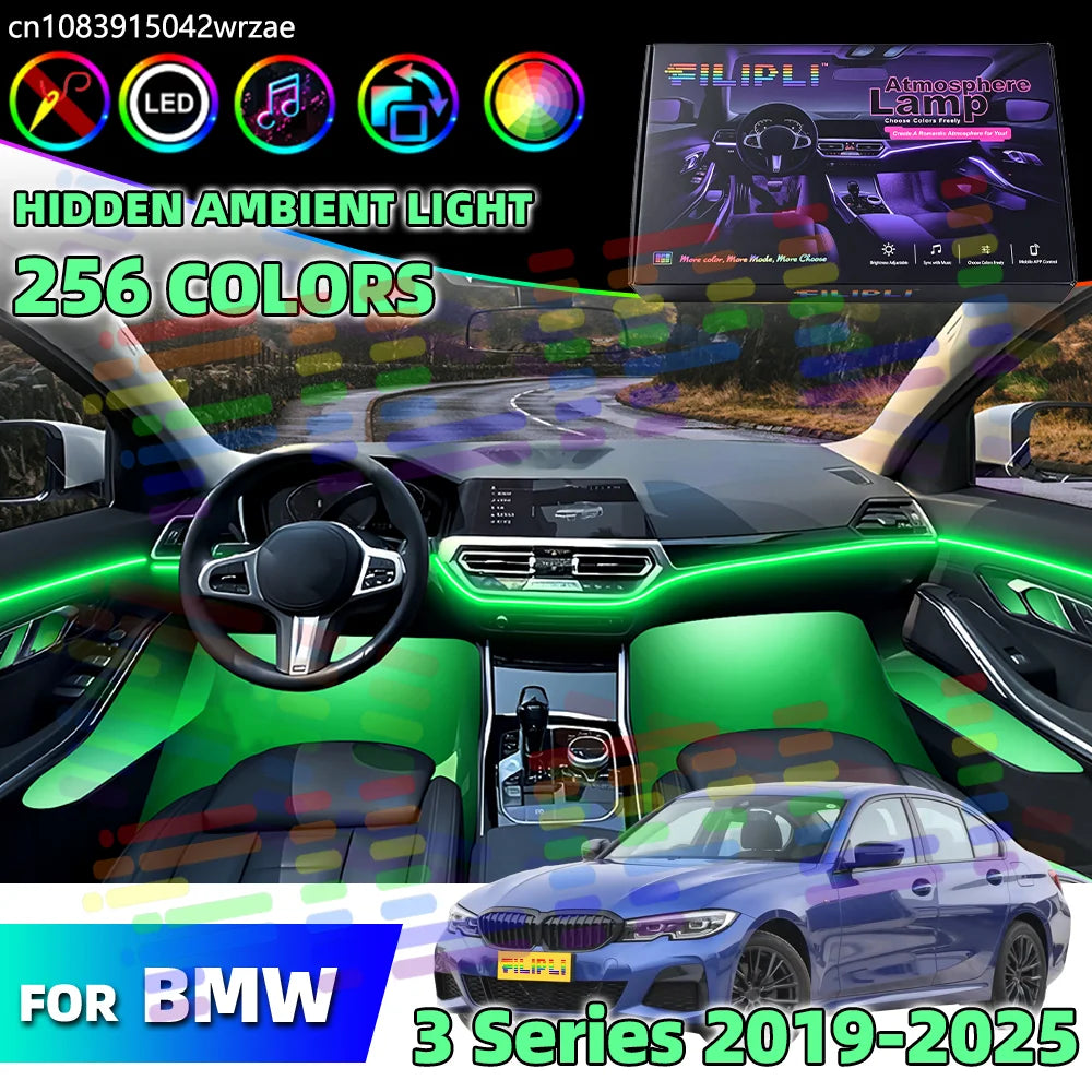 64 RGB - Ambient Light - for BMW G21 G20 G28 - Car Interior Lighting | AUTOKITSHOP