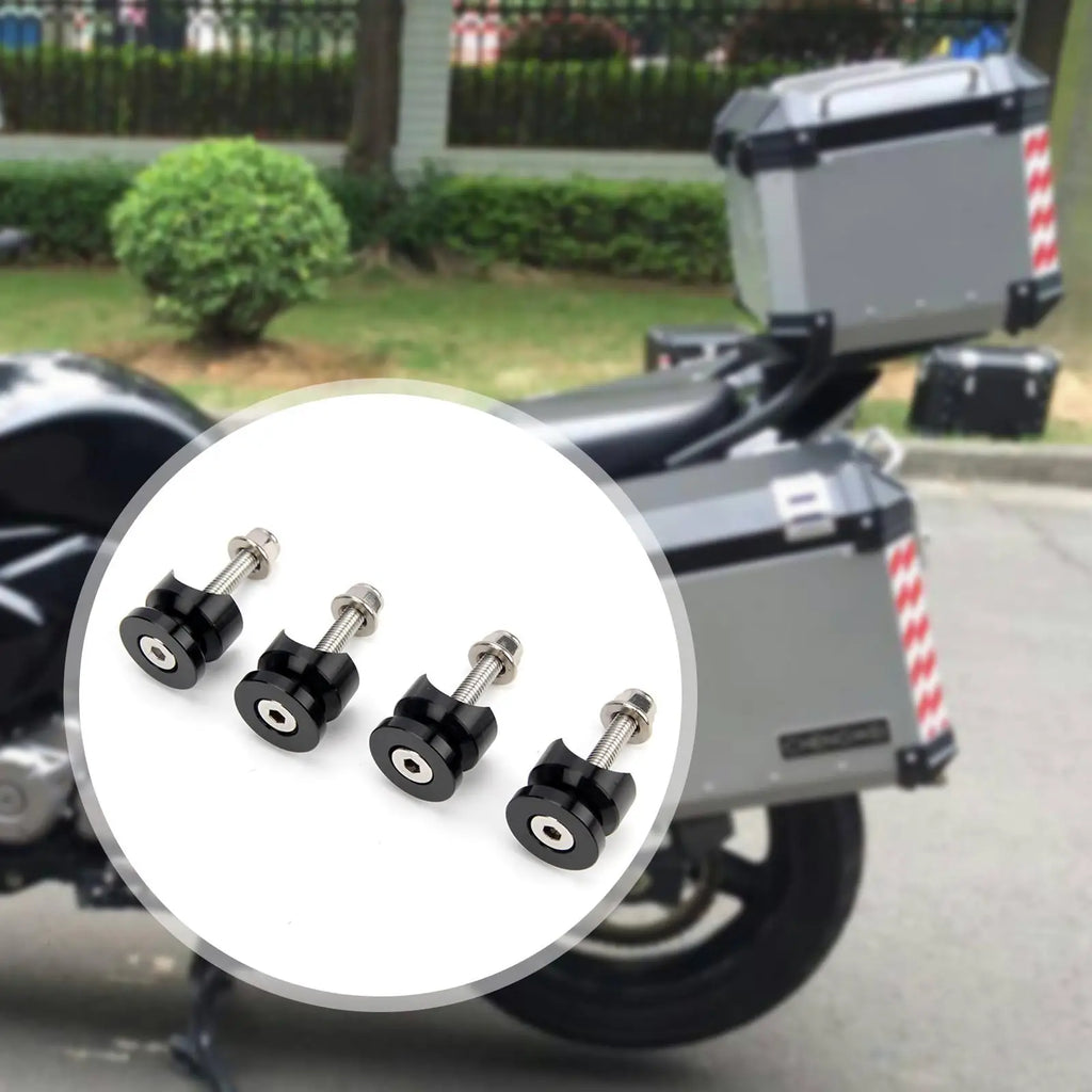 Motorcycle Side Box Quick Release Base Aluminum Alloy Protective Pad Impacts Base Replacement - Automotive LED Light