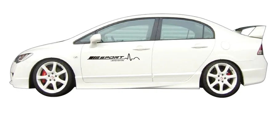 78x 11.5cm Racing Vinyl Decal Stickers car Door Stickers for Mercedes Benz W204 W205 C63 C